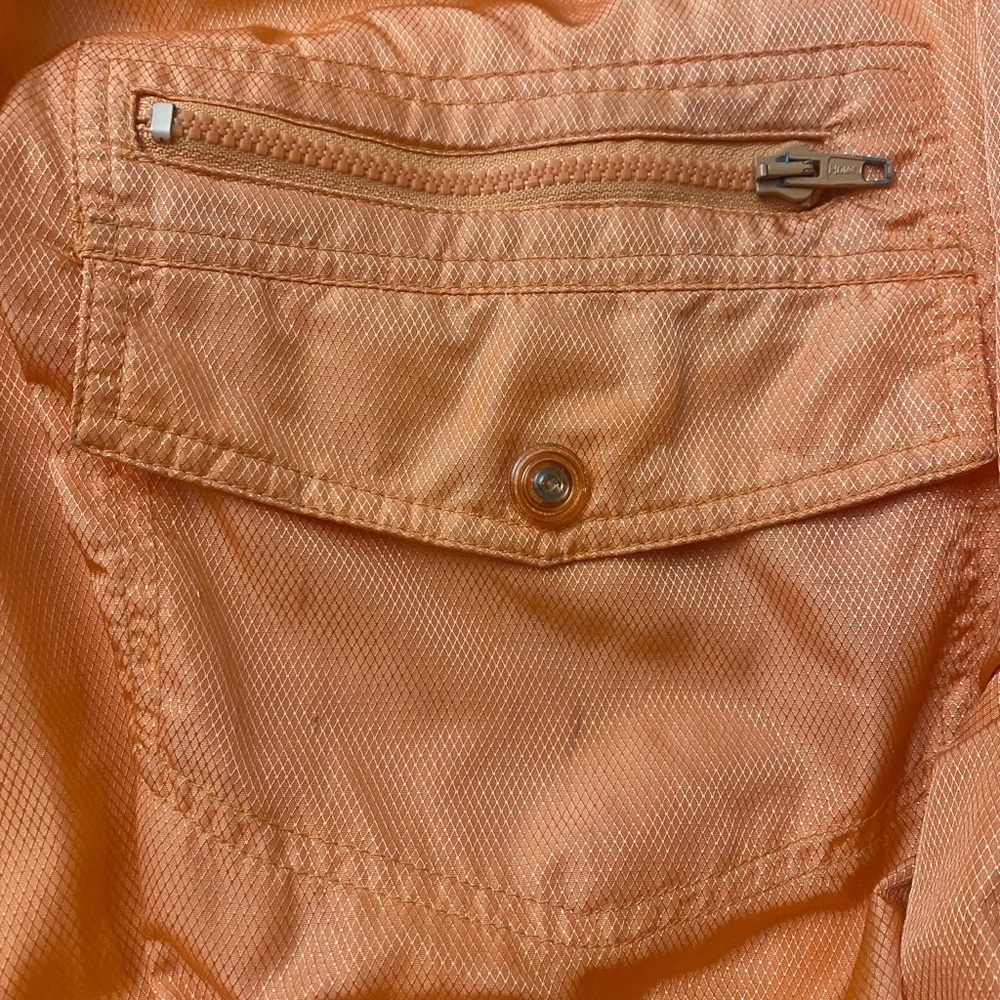 NILS Vtg Cream Sickle Orange Snowsuit - Picture 8 of 12